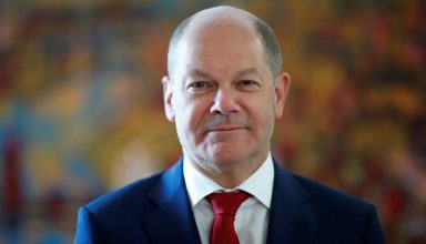 German Finance Minister Olaf Scholz poses for a portrait before a Reuters interview in Berlin, Germany, May 30, 2018.    REUTERS/Axel Schmidt