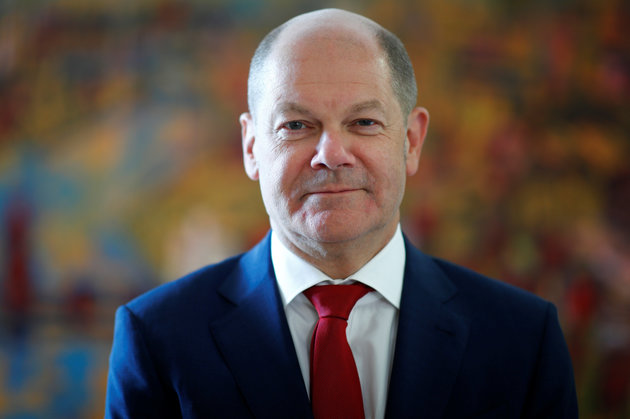 German Finance Minister Olaf Scholz poses for a portrait before a Reuters interview in Berlin, Germany, May 30, 2018.    REUTERS/Axel Schmidt