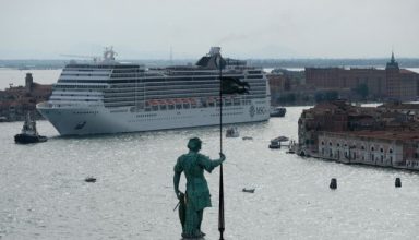MSC Magnifica cruise ship passes in the Giudecca Canal in Venice, Italy June 9, 2019. REUTERS/Manuel Silvestri
