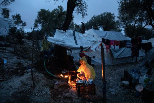 Moria refugee camp on the island of Lesbos on February 6, 2020. / Μόρια, Λέσβος, 6 Φεβρουαρίου 2020.