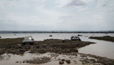 Extensive floods in the central part of the island of Euboea, Greece following a heavy rain during the night on August 9, 2020. Five people have been found dead, including an 8-month-old baby. / Εκτεταμένες πλημμύρες στην Εύβοια έπειτα από έντονη βροχόπτωση κατά την διάρκεια της νύχτας, 9 Αυγούστου 2020. Πέντε άνθρωποι εχουν βρεθεί νεκροί, μεταξύ των οποίων ενα βρέφος 8 μηνών.