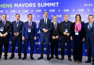 B40 Balkan Cities Network cities summit,??Athens,??Greece