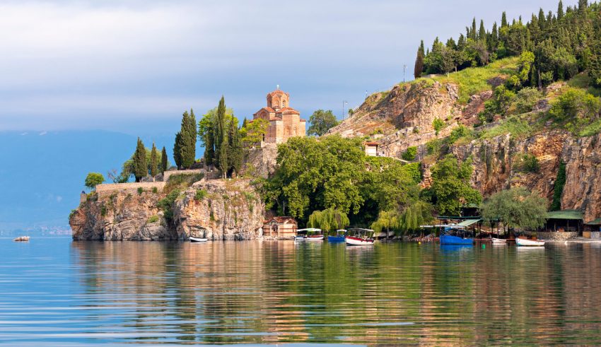 Church,Of,St.,John,On,The,Lake,Ohrid,,In,Ohrid,
