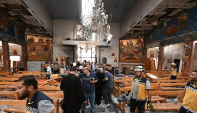 SYRIA-CONFLICT-BLAST-CHURCH